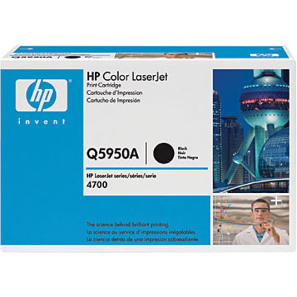 HP Q5950A BLACK OEM GENUINE ORIGINAL Toner Cartridge for Laserjet 4700 4700N 4700DTN 4700DN 47